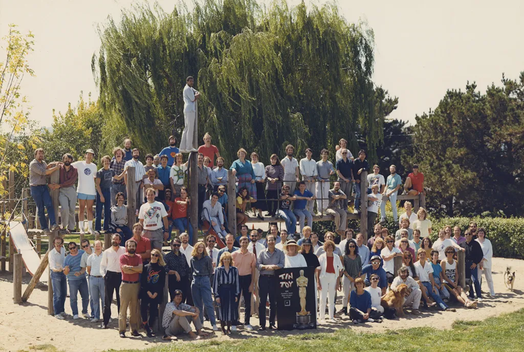 Early Pixar Graphics Group